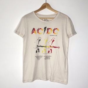 NEW Chaser AC/DC Powerage T Shirt Band Tee T-shirt